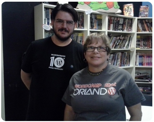 WordPress 10th Anniversary Picture, James Tyrone and Carol Gann